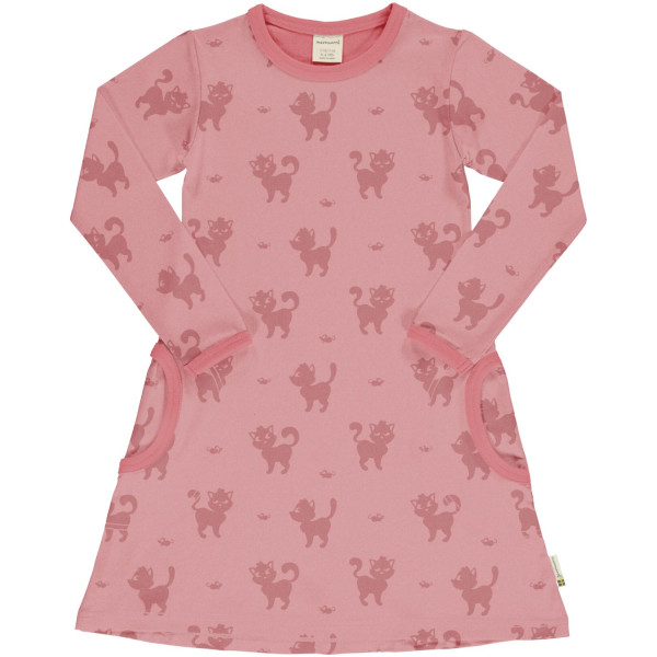 Langarmkleid Mono Cat - Maxomorra