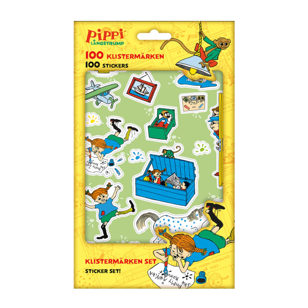 Sticker Pippi Langstrumpf 100 Stk