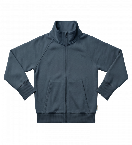 Reißverschlussjacke Sweat Blue - Maxomorra