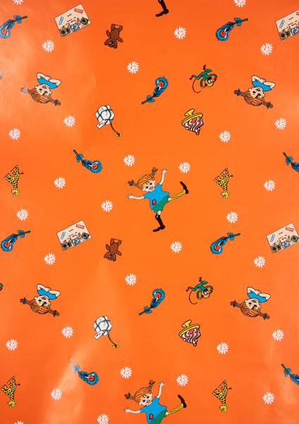 Geschenkpapier Pippi Langstrumpf