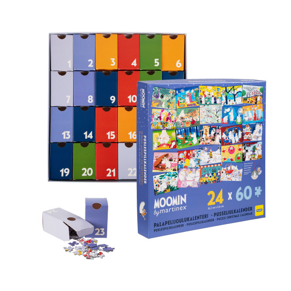 Adventskalender Mumin Puzzle