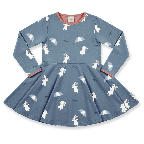 Kleid Spin Rabbit - Maxomorra