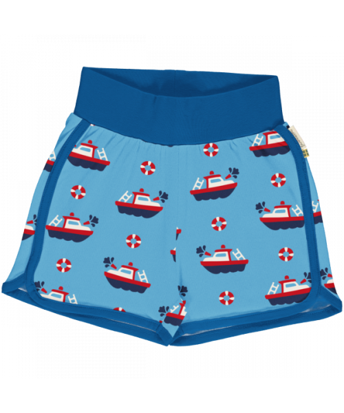 Maxomorra Runner Shorts Fireboat