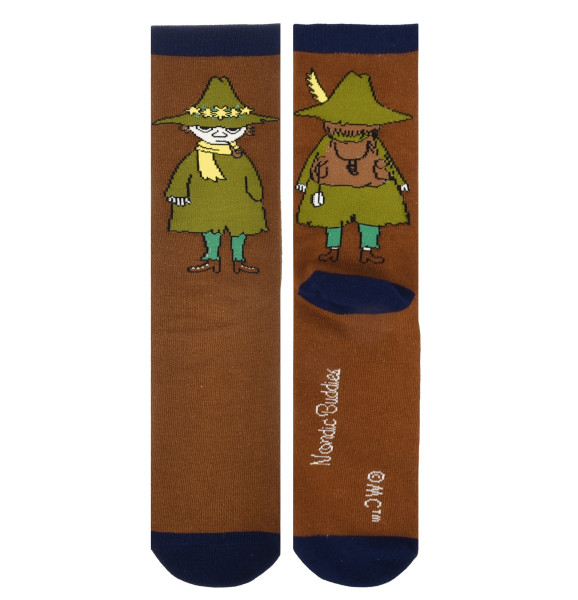 Nordic Buddies Snufkin Socken Gr. 40-45 braun